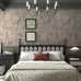 JSEVEM 31"×354" Light Brown Concrete Wallpaper Peel and Stick Industrial Beige Gray Cement Contact Paper Vinyl Warp Matte Textured Self Adhesive Wall Paper for Bedroom Bathroom Office Walls