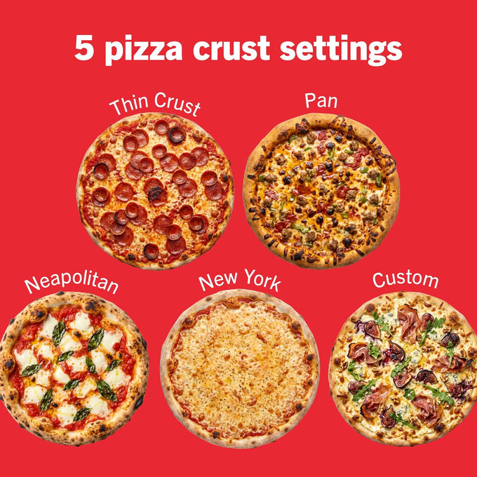 Ninja Artisan Pizza Oven, 12-in Pizza in 3-Min, 700F, 5-in-1, Gray, MO201