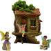 PRETMANNS Fairy Garden House Kit for Outside - Pinecone, 2 Fairies & Sign