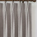 NICETOWN PRO 40x108 Natural 100% Full Blackout Faux Linen Curtains, Set of 2 Panels, 6cm High Temperature Pleated Back Tab Drapes for Living Room, Thermal Insulated Window Treatments, Elegant Style