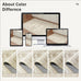Soalmost Washable Area Rug 8x10 Large Soft Beige Rugs for Living Room
