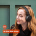 JBL Tune 510BT - Bluetooth headphones with up to 40 hours battery, microphone for call, foldable and comfortable, Android and iOs compatible (White)