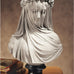 Design Toscano Veiled Maiden Indoor Bust Statue, 9 Inch Wide, 14 Inch Tall