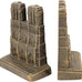 Design Toscano Arthurian Knight Bookends,Grey Stone,8 Inch, Set of Two