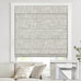 UNISHADES No Drill Cordless Roman Shades, 34×64 in, Room Darkening Beige