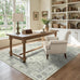 5x7 Non-Slip Washable Livingroom Vintage Area Rug, Sage Green