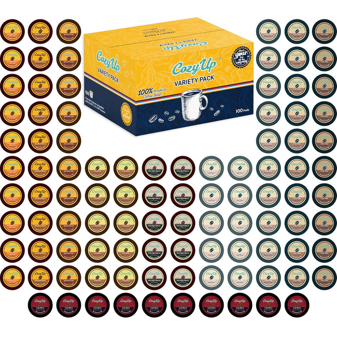 Cozy Up Breakfast Blend Medium Roast Coffee Single Serve Pod, 100-Count