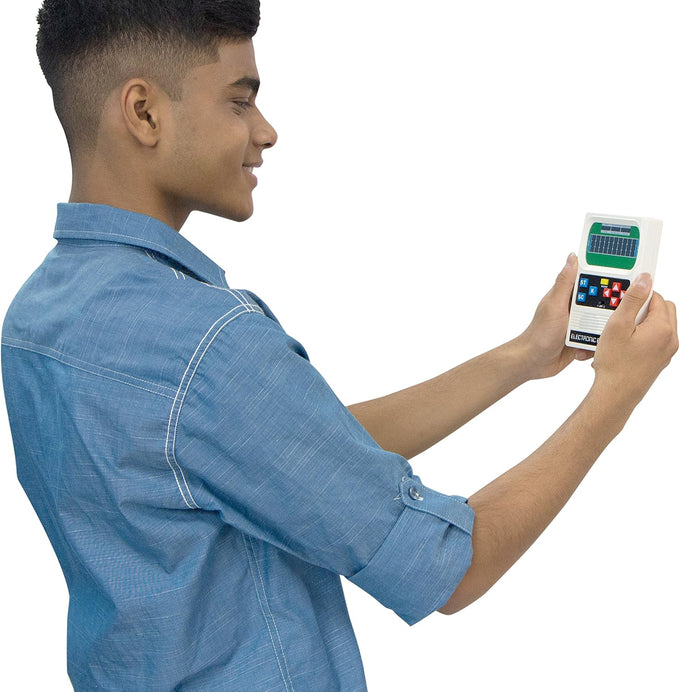 Basic Fun Classic, Retro Handheld Football Electronic Game, One Size Fits All