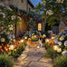 XMCOSY+ Solar Pathway Lights Outdoor 6 Pack, 2 Lighting Solar Garden Lights