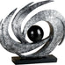 Touch of Class Earths Motion Table Sculpture, Aged Gold
