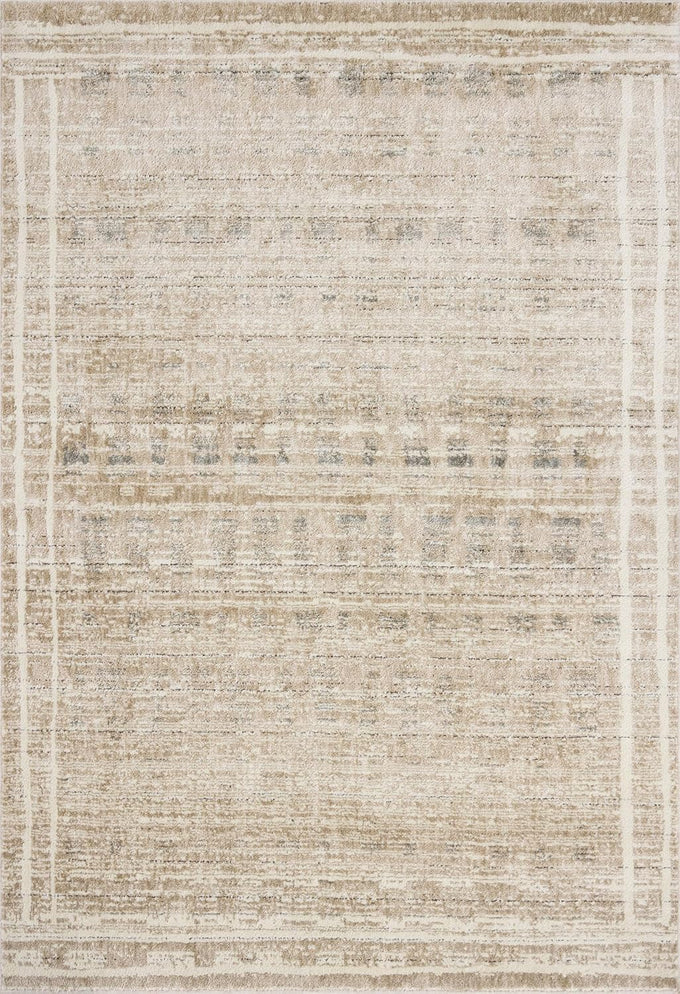 Loloi Jeremiah Brent Bleecker Khaki/Natural 4'-0" x 6'-0" Accent Rug