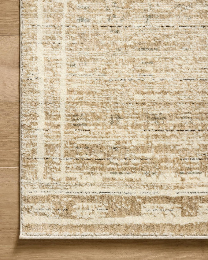 Loloi Jeremiah Brent Bleecker Khaki/Natural 4'-0" x 6'-0" Accent Rug