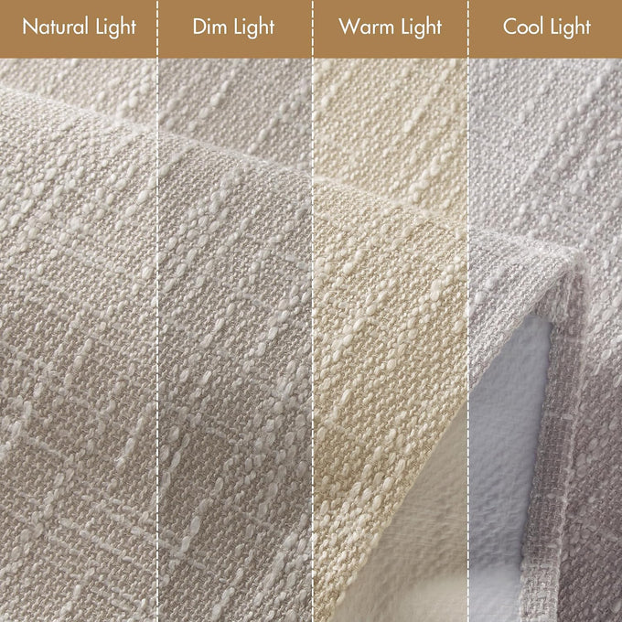 Madison Park Roman Shade, Blackout Blinds Thermal Insulated, 35x64 Linen