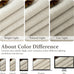 Thick Linen Sand Beige Black Out Curtains 96 Inch Long for Living Room, Elegant Pinch Pleated Room Darkening Cream Curtain & Drapes 40x96 Length for Bedroom Privacy Insulated Windows Burg 2 Panels Set