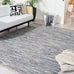 SAFAVIEH Rag Rug Collection Area Rug - 5' x 8', Turquoise & Multi, Handmade Boho Stripe Cotton, Ideal for High Traffic Areas in Living Room, Bedroom (RAR129C)