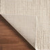 Abani Beige Area Rug - 4' x 6' - Living Room & Bedroom - Textured Stripe Weave Design - Indoor Use - Easy to Clean, Stain Resistant, Non-Shedding - Neutral Collection