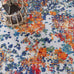 Superior Indoor Outdoor Area Rug, Perfect for Patio, Bedroom, Kitchen, Living Room, Entryway, Playroom, Nursery, Carpet Cover, Abstract Splatter Modern, Kalina Collection, 5' 2" x 7' 2", Cream