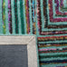 SAFAVIEH Nantucket Collection Accent Rug - 3' x 5', Teal, Handmade Boho Abstract Cotton & Wool, Ideal for High Traffic Areas in Entryway, Living Room, Bedroom (NAN603A)